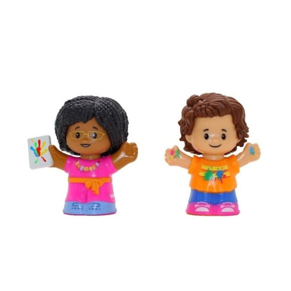 🎉 TEACHER & BRAT FISHER-PRICE LITTLE PEOPLE Teacher & Student - Picture 1 of 3